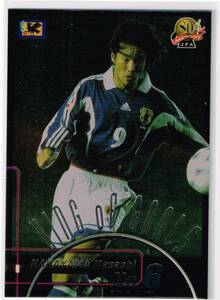 2001 PANINI 日本サッカー協会80周年記念 オフィシャルトレーディングカード 日本代表歴代ゴールランキング #G7 中山雅史 パニーニ
