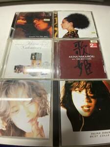 中森明菜 ベストアルバム 2CD CD+カバーアルバム+アルバム 計6枚セット AKINA NAKAMORI レンタルアップ品