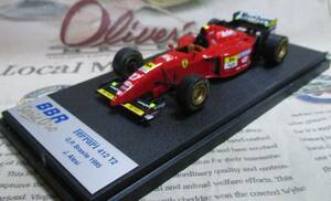 ★激レア絶版★BBR*1/43*Ferrari 412 T2 #27 Marlboro 1995 Brazilian GP*Jean Alesi≠MR