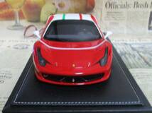 ★激レア絶版*世界48台*BBR*1/18*Ferrari 458 Challenge Taylor Made レッド/ホワイト*フェラーリ≠MR_画像3