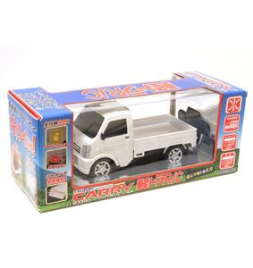 【新品】SUZUKI(スズキ) CARRY(キャリイ) R/C ラジオコントロールカー ホワイト 軽トラ ラジコン ミニカー