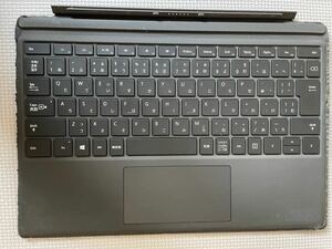 Surface Pro4モデル　タイプカバー　ブラック　QC7-00070