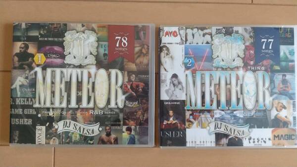 DJ SALSA - METEOR Vol.1 78曲 & Vol.2 77曲 CD 送料込
