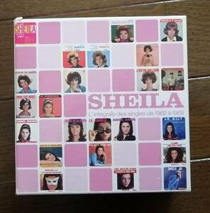 Sheila シェイラ　ボックスセット　Box set 輸入盤　中古品　L'integrale des singles de 1962 a 1969 