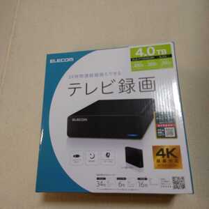 ELECOM エレコム 外付けハードディスク テレビ用 3TB ELD-FTV040UKB 外付けHDD