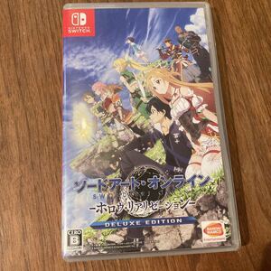 Nintendo Switch ソードアート・オンライン - ホロウ・リアリゼーション - DELUXE EDITION ニンテンドースイッチソフト