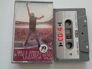 D93-60【1円～】BRUCE SPRINGSTEEN ブルース・スプリングスティーン カセットテープ ミュージックテープ LIVE/1975-85 VOL.4