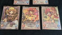 CHAOS　TCG　カオス　恋姫無双　キラ　カード　セット_画像2