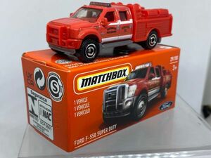 MATCHBOX Matchbox MBX FORD F-550 SUPER DUTY Ford super ju- tea 