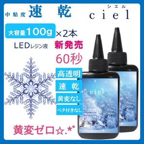 速乾LEDレジン液シエル