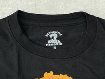 ☆送料無料☆ AUTHENTIC HENDRIX USA直輸入 古着 JIMI HENDRIX ジミ・ヘンドリックス Tシャツ メンズ S ブラック トップス 中古 即決_画像4