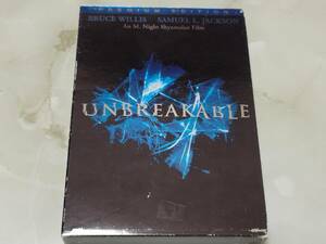 アンブレイカブル UNBREAKABLE プレミアム・エディション ブルース・ウィリス / サミュエル・L・ジャクソン 2枚組DVD