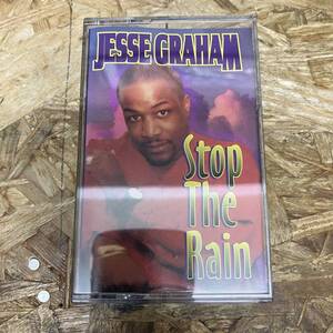 シHIPHOP,R&B JESSE GRAHAM - STOP THE RAIN アルバム,RARE,INDIE!! TAPE 中古品