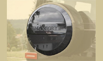 MANSORY マンソリー ベンツ Gクラス 2019y ～ スペアタイヤカバーⅡ カーボン パーツ メルセデスベンツ W463A ゲレンデ