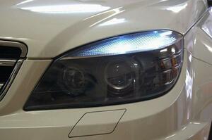 メルセデス ベンツ Cクラス W204 LED ポジション灯 4個 1セット 純正 交換 ヘッドライト スモール