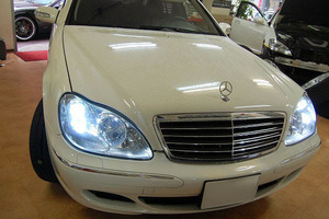 メルセデス ベンツ Sクラス W220 D2S 6000K 2個 1セット 純正 交換 ロービーム