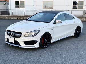 Next innovation メルセデス ベンツ CLAクラス C117 CLA45 AMG フロントアンダースポイラー カーボン