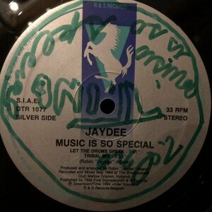 Jaydee / Music Is So Special