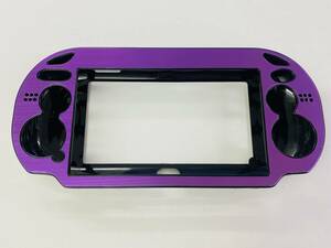  unused *PS Vitapi-es Vita aluminium frame cover case purple purple accessory dressing up custom 