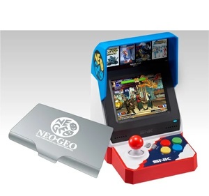 新品未開封★NEOGEO mini ネオジオミニ アルミカードケースセット SNK 2018年7月発売