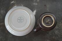 DENBY RONDO C&S イギリスアンティーク デンビー カップ＆ソーサー ヴィンテージ 1970-80's [KW1627_画像7