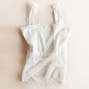 【DRESS STAR】 総レースインナーキャミソール(ロングTYPE)