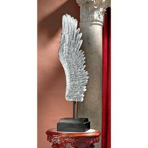 導きの守護天使の翼の彫像 彫刻/ カトリック教会 厄除け 縁起物 ラッキーアイテム 聖霊 (輸入品