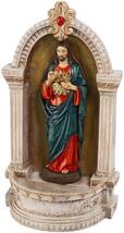 イエスの聖心イタリア風フォント（聖水盤）彫像 彫刻/ カトリック教会 洗礼 福音 聖書（輸入品）_画像7