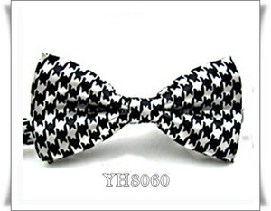  black & white. thousand bird .. pattern. butterfly necktie YH8060
