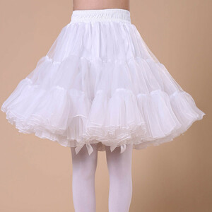[ полосный ] кринолин pechi юбка белый свободный размер костюмированная игра для 