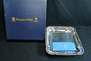 マッピンウェッブ MAPPIN&WEBB シルバープレート スクエア 盛り皿 器