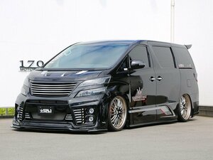 シックスセンス ヴェルファイア 20系 後期 ジュールバンパー専用ガーニッシュ ブラックカーボン調 SIXTH　SENSE JOULE ジュール