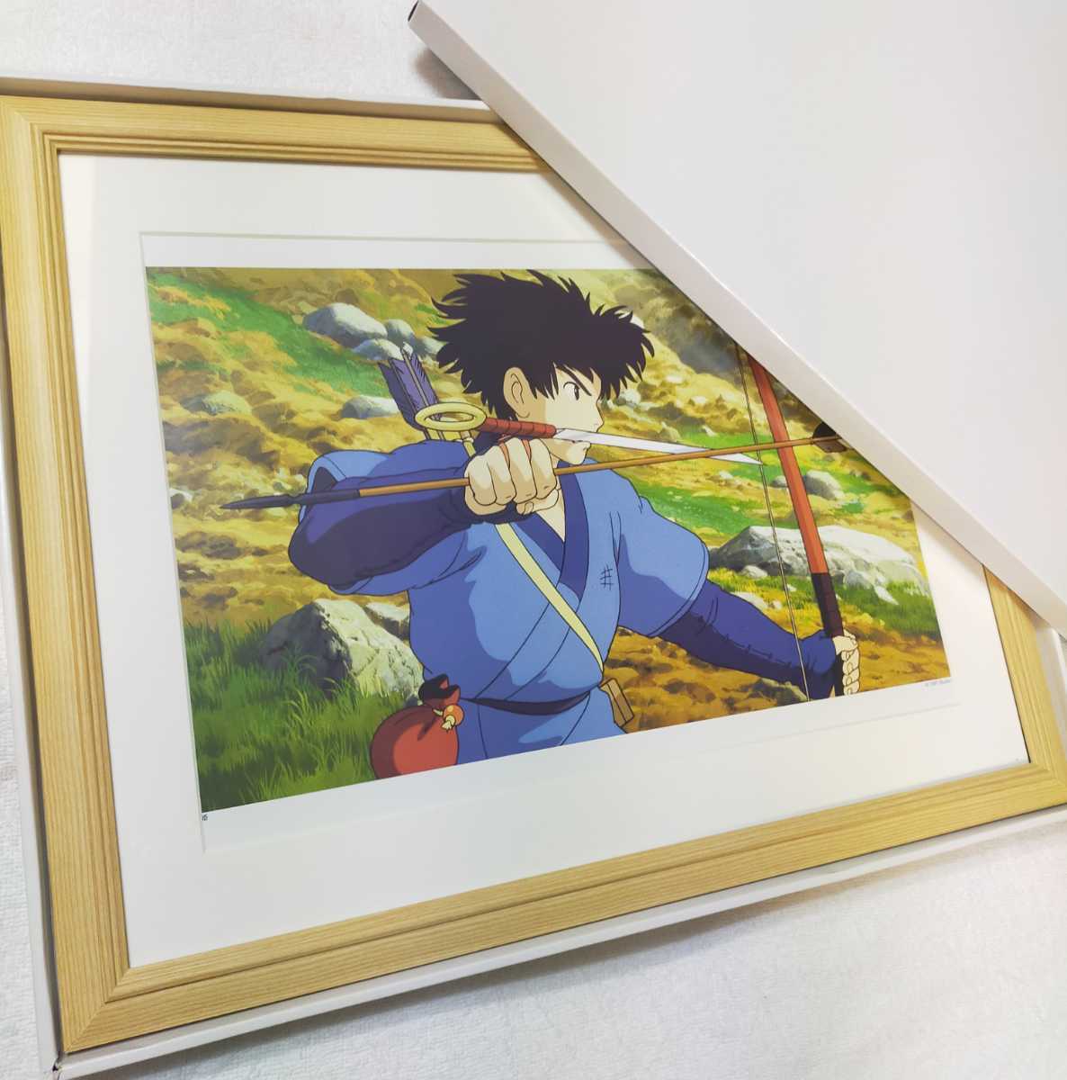 Studio Ghibli Princess Mononoke [Article encadré] Inspection de l'affiche Ghibli) Carte postale de reproduction originale de peinture Ghibli. Calendrier Ghibli. Hayao Miyazaki GHIBLI, Ma ligne, Princesse Mononoke, autres
