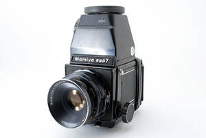 【美品】マミヤ Mamiya RB67 PRO Sekor 127mm F3.8 CDS Chimney Finder 849607