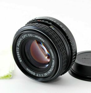 【美品】ペンタックス PENTAX SMC PENTAX-M 50mm f/1.7 K Mount Standard MF マニュアルレンズ 622739