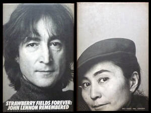 * John. Lennon strawberry field .,... regular price 1500 jpy Kiva mi deterioration equipped.