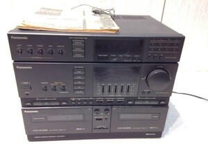 ■3068■Panasonic SA-CD370 オーディオ機器 システムステレオ パナソニック カセット コンポ