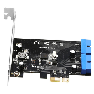 USB3.0 増設ボード 内部USB 2ポート USB拡張カード PCI-Express x1 転送速度最大5Gbps デスクトップPC用