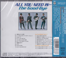 【送料込即決】未開封新品 CD ■ THE GOOD-BYE ■ 『ALL YOU NEED IS…グッバイに夢中!』_画像2