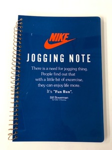 ☆即決*希少*未使用品【NIKE ナイキ】JOGGING NOTE ジョギングノート*Bill Bowerman☆