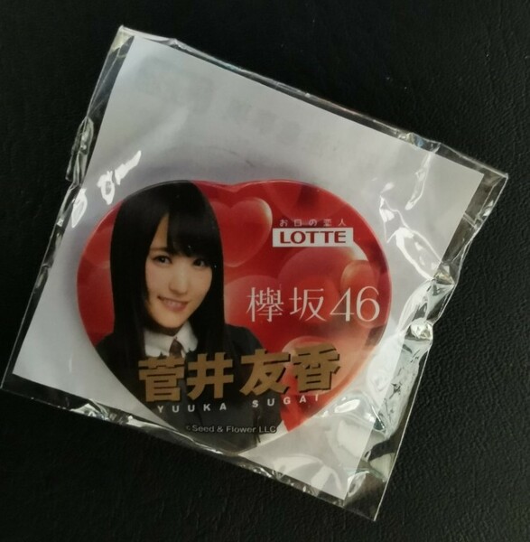 欅坂46 菅井友香 缶バッジ