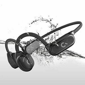 CROWD AUDIO（クラウドオーディオ） 骨伝導 ワイヤレス イヤホン EP-01 | Bluetooth マイク内蔵 IPX6 防水 防汗 耳掛け 軽量 ヘッドセット
