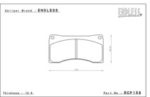 エンドレス キャリパー システムインチアップキット Super micro6 ライト カプチーノ EA11R EA21R_画像3