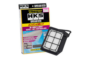 HKS スーパーエアフィルター MRワゴン MF33S 11/01-16/03 R06A(TURBO) 純正ゴムパッキン再使用