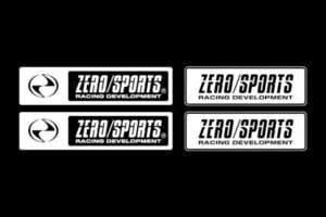 ZERO/SPORTS ゼロスポーツ ニューモードステッカー NM-J-W ホワイト