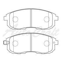 TOKICO トキコ 純正交換 ブレーキパッド フロント 180SX E-KRPS13_画像2