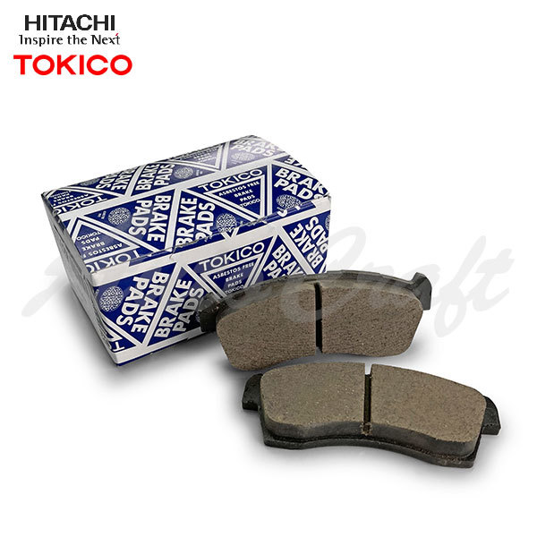 TOKICO トキコ 純正交換 ブレーキパッド フロント ダットサン KC-LBMD21 1992.08~1997.01 ワイルドアダックス, 4WD
