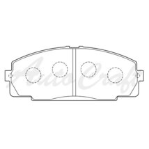 TOKICO トキコ 純正交換 ブレーキパッド フロント ハイエースバン KG-LH186B_画像2