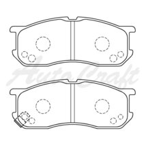 TOKICO トキコ 純正交換 ブレーキパッド フロント ハイゼットグランカーゴ CBE-S221V TB-S221V UB-S221V_画像2