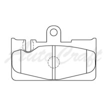 TOKICO トキコ 純正交換 ブレーキパッド リア セルシオ CBA-UCF30 DBA-UCF30 UA-UCF30_画像2